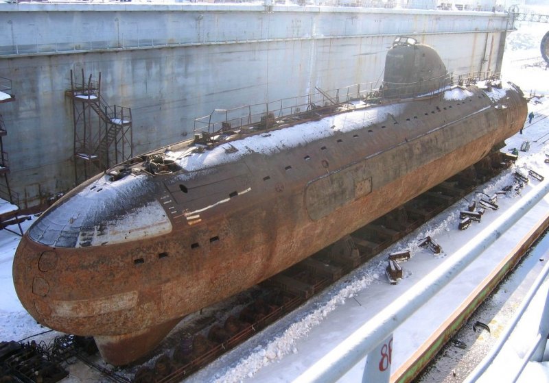 Атомная подводная лодка Ленинский комсомол