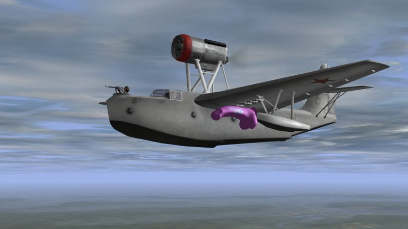 МБР-2 интерьер