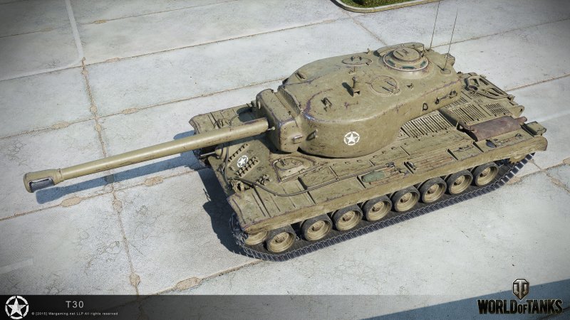 Т30 танк World of Tanks