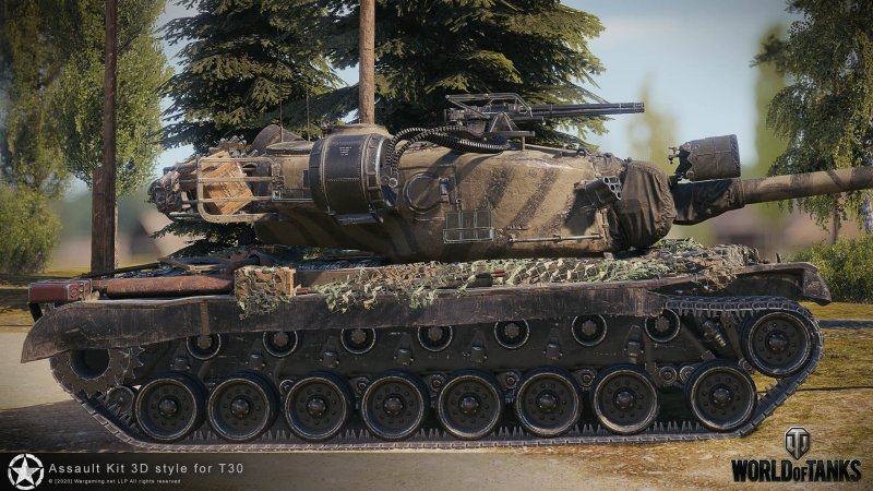 Стиль на т30 WOT