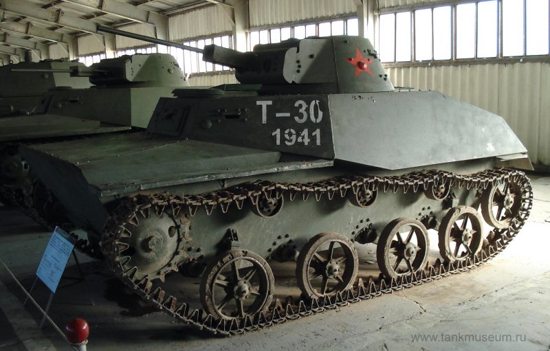 Т-30 танк СССР
