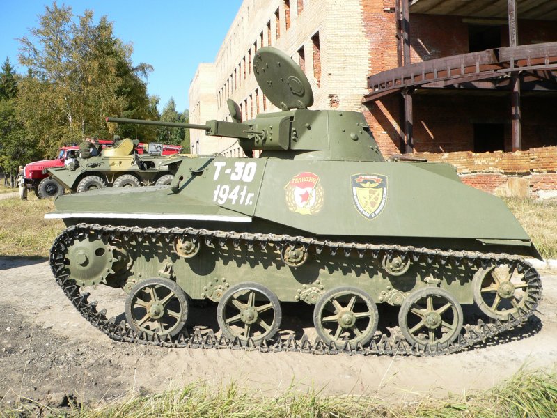Т-30 танк СССР