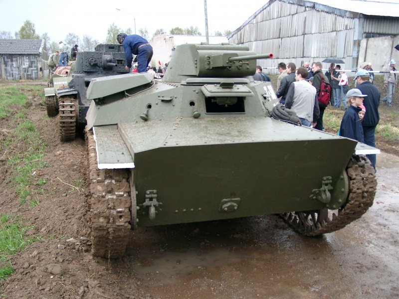 Т-30 Советский лёгкий танк
