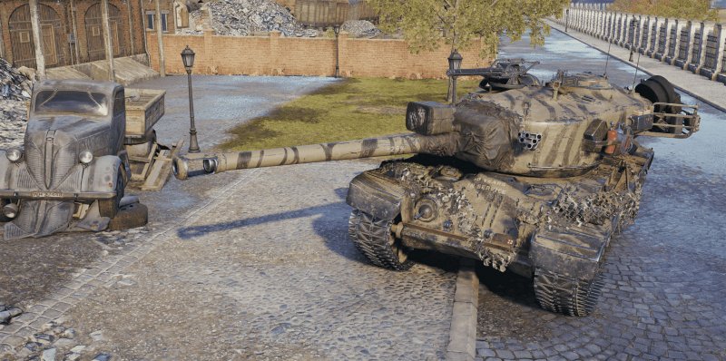 3d-стиль «штурмовой комплект» на танк t30