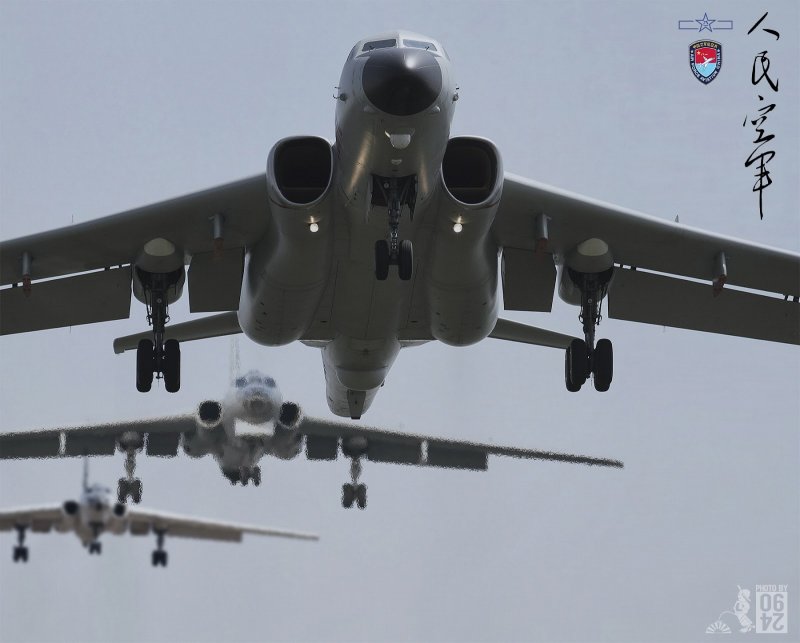 Бомбардировщики Xian h-6k