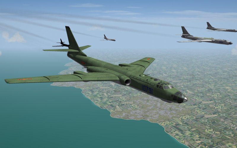 Китайский стратегический бомбардировщик h-2