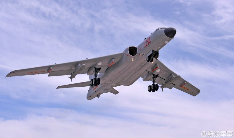 Китайский бомбардировщик Xian h 6k