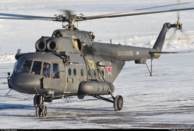 Боевой вертолёт ми-8