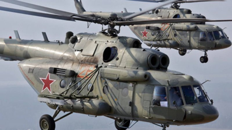 Вертолёт ми-8 АМТШ 5