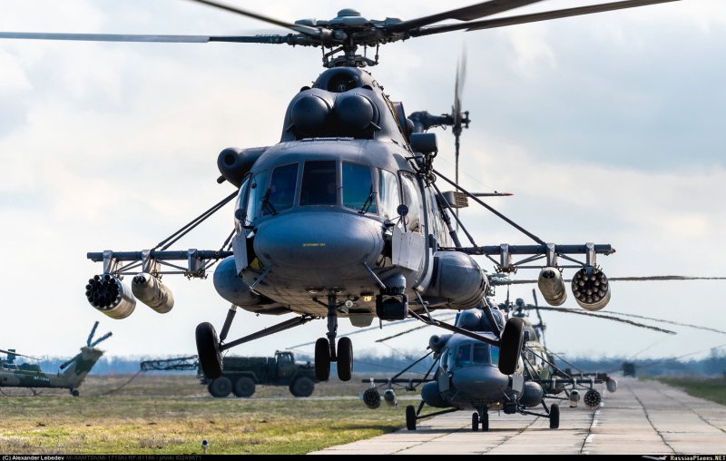 Вертолёт ми-8 АМТШ 5
