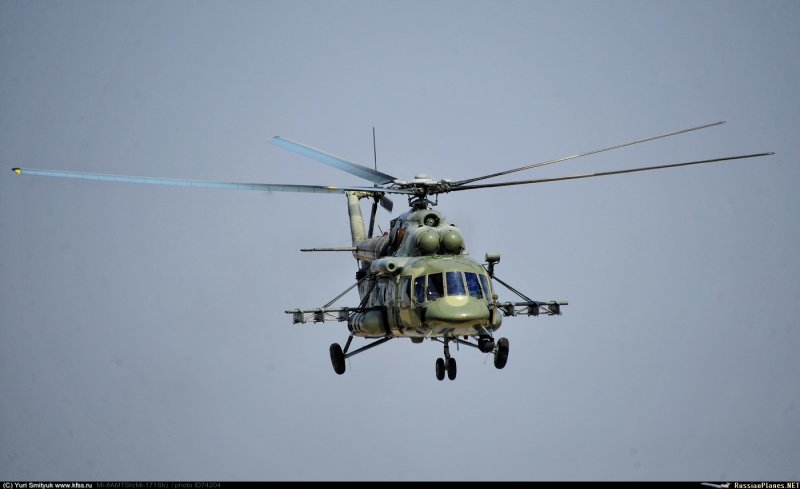 Вертолет ми-8амтш Терминатор