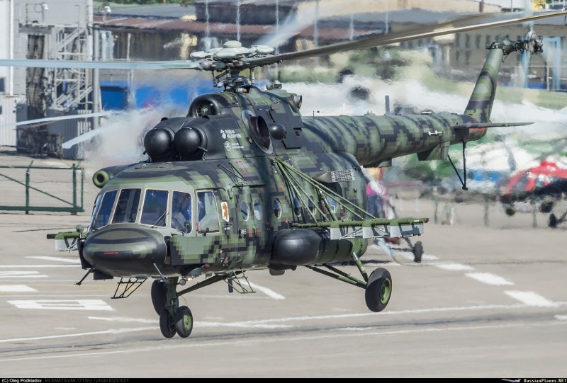 Вертолёт ми-8 военный