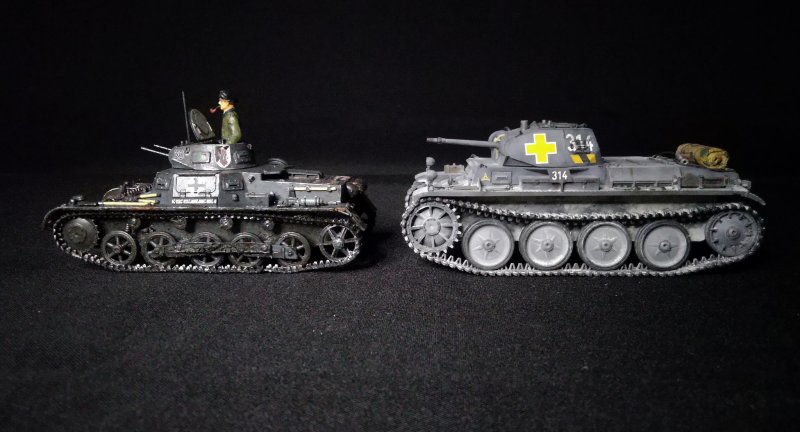 Легкий огнеметный танк PZKPFW (Flammpanzer) II/Flamingo /SD. KFZ. 122