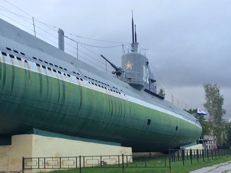Музей на подводной лодке Санкт-Петербург д-2