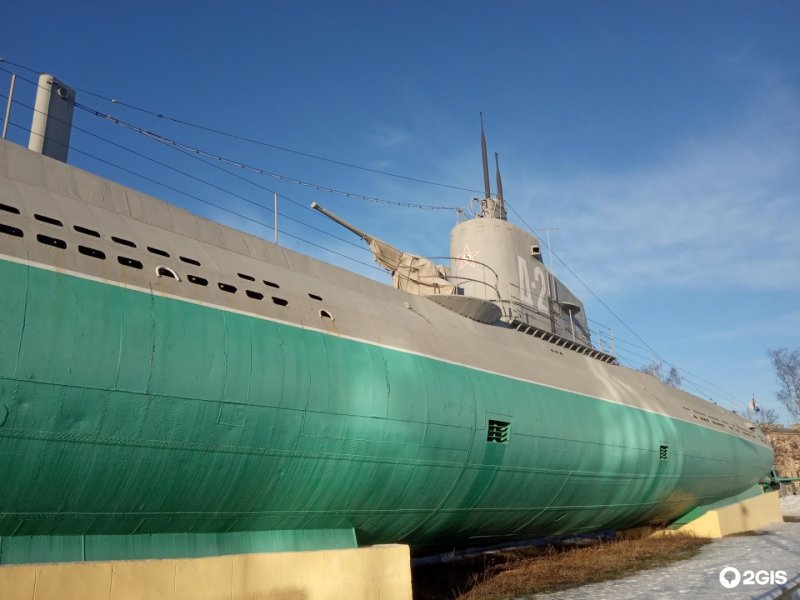 Подводная лодка Народоволец в Санкт-Петербурге