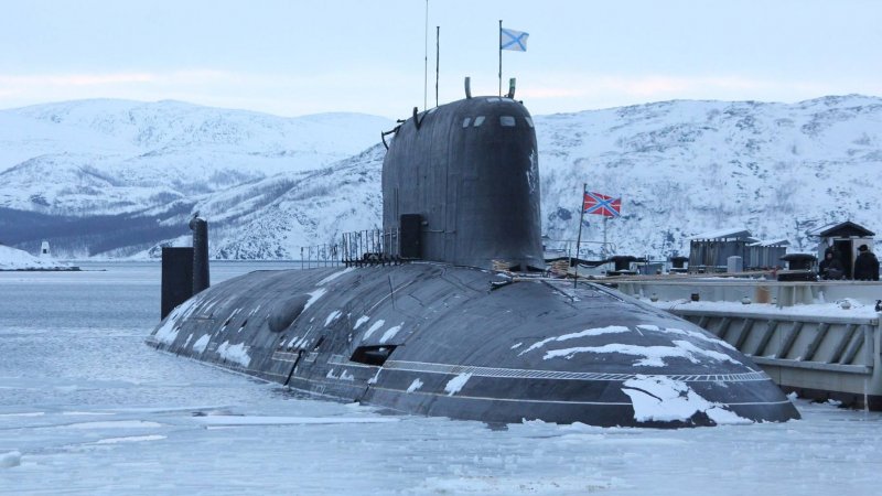Подводная лодка к 407 Новомосковск