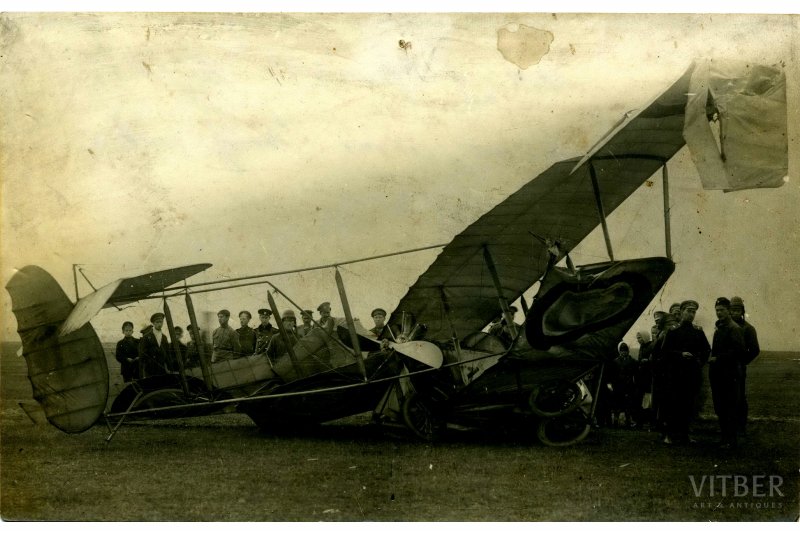 Первый самолет братьев Райт (Америка) в 1903г