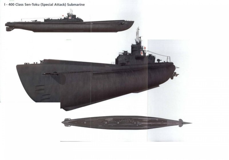 Подводная лодка авианосец i-400