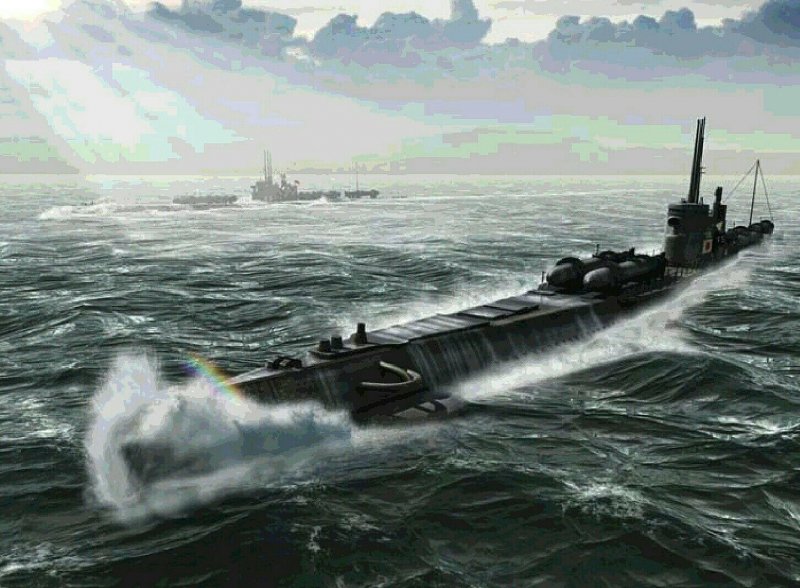 Японские подводные лодки 1945