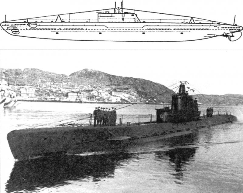 Подводная лодка Малютка м96