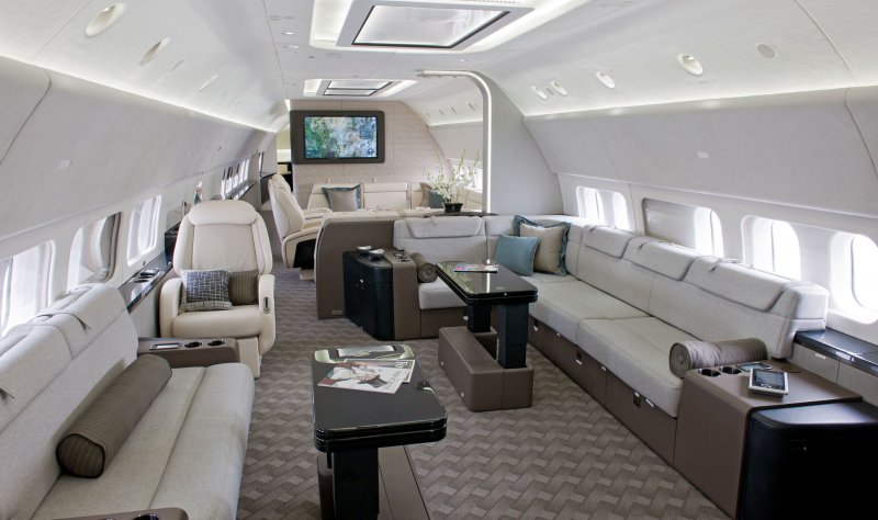 VIP самолет Boeing Business Jet(BBJ)