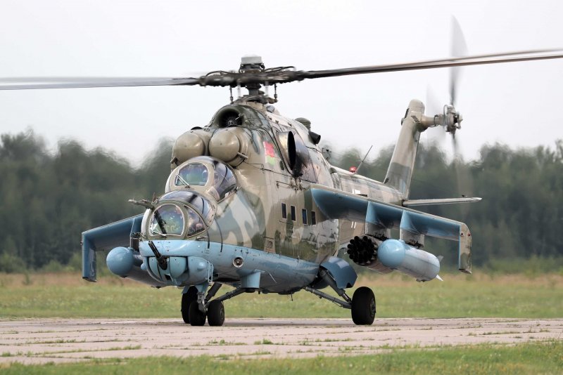 Ми-24 ВВС Белоруссии