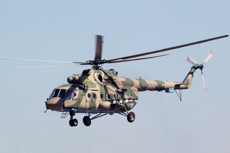 Вертолёт ми-8 военный