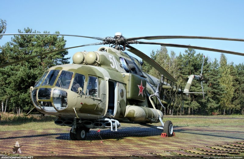 Ми-8 вертолёты ВВС России