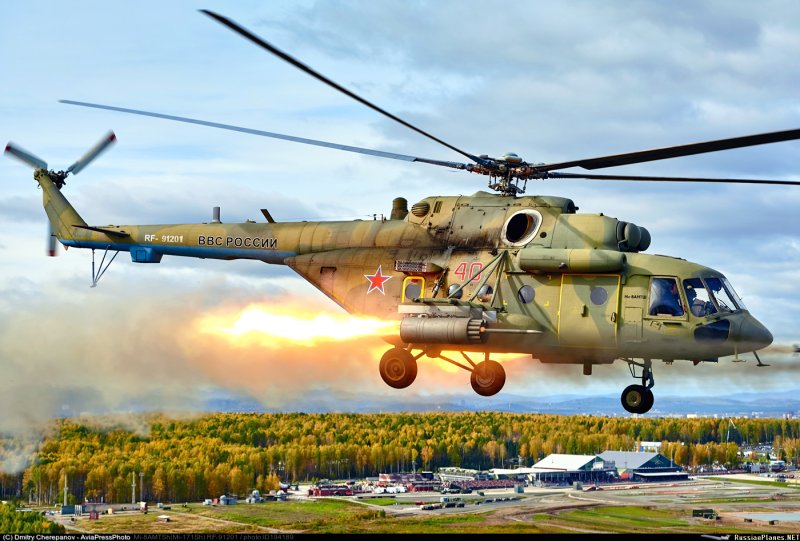 Вертолет ми-8амтш Терминатор