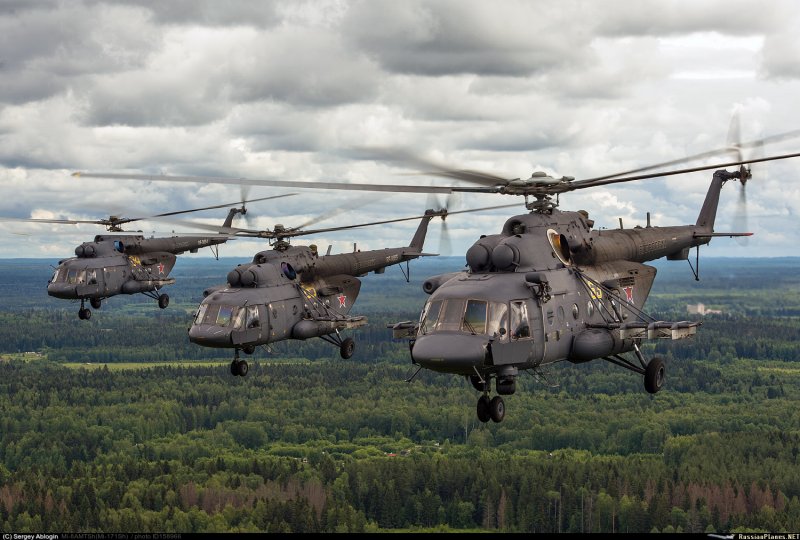 Вертолет ми-8амтш Терминатор