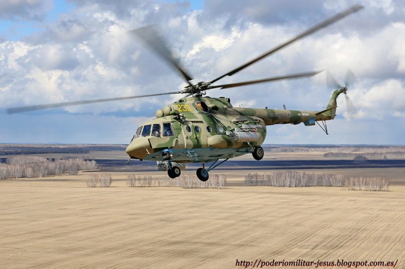 Армейский вертолет ми 8