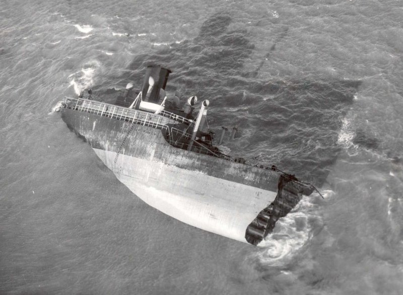 1952 Танкеры крушение Пендлтон