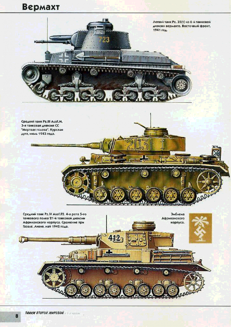 Танки немцев второй мировой войны 1939-1945