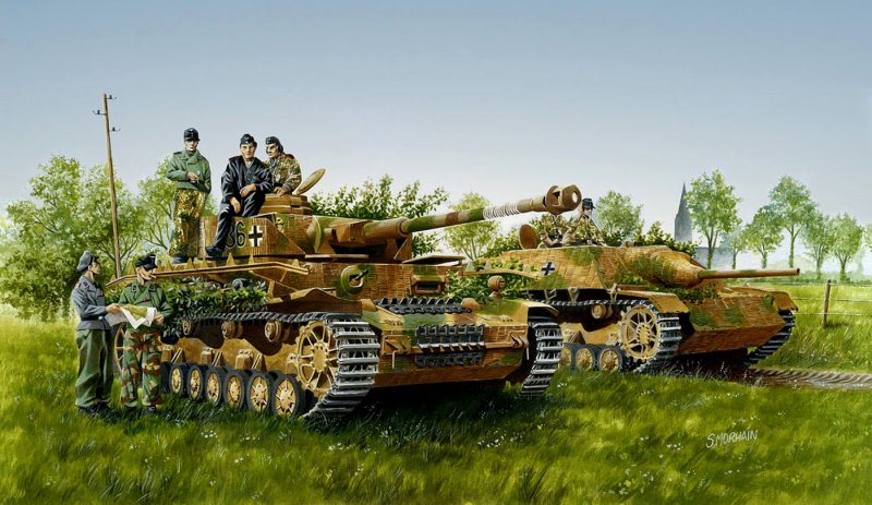 Jagdpanzer IV 4 танковая дивизия