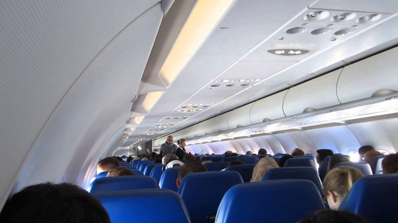 Аэробус 320 салон внутри