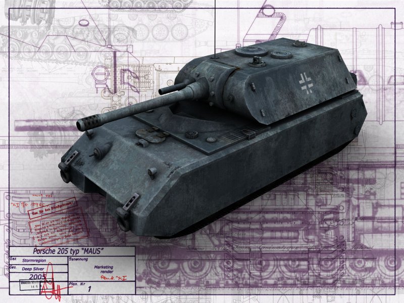 Танк Порше Маус