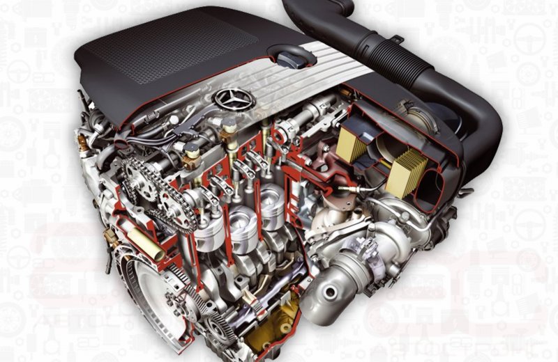 Двигатель Mercedes Benz om651