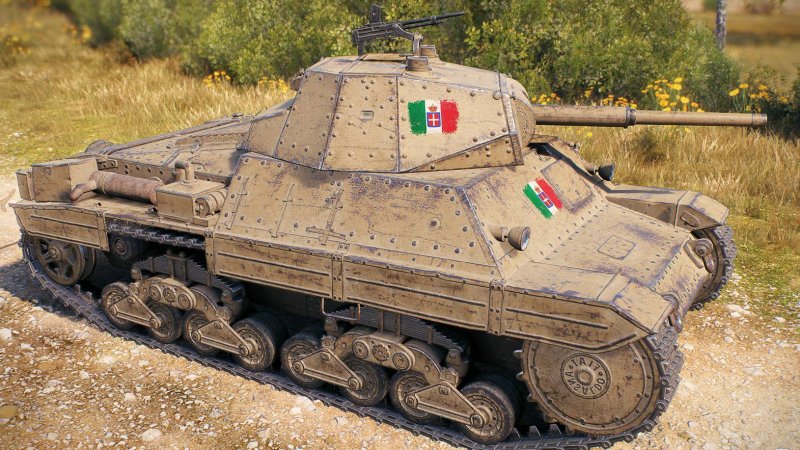 Итальянский танк carro armato p26/40