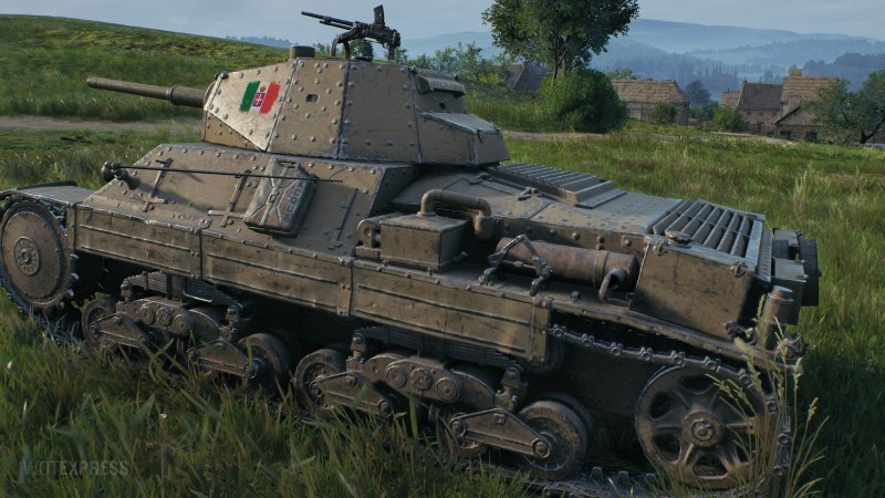 Итальянский танк carro armato p26/40