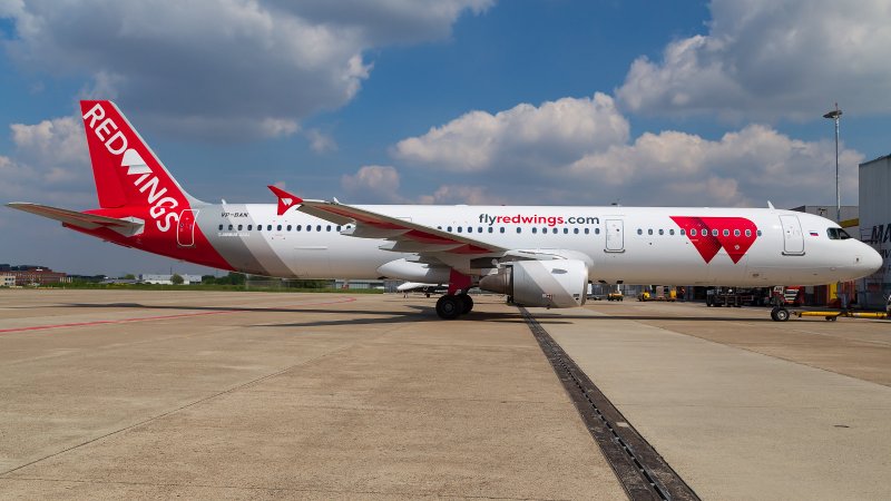 A321 Red Wings новая ливрея