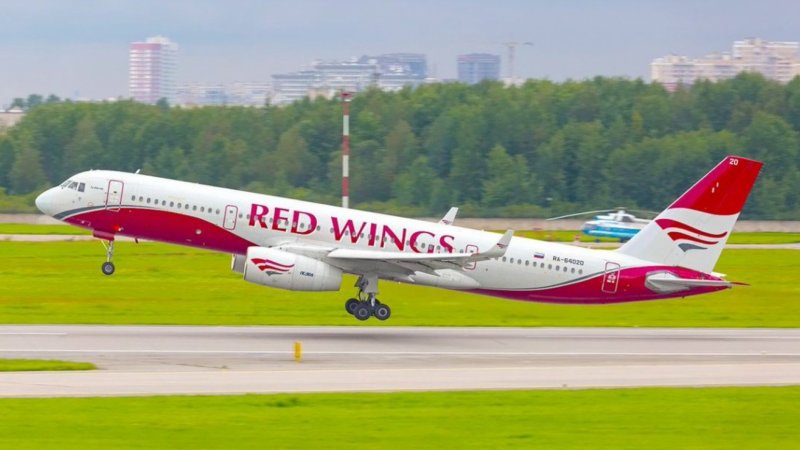 Ту 204 авиакомпания Red Wings