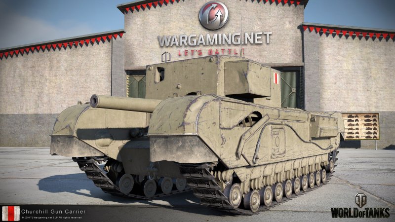 Танк Churchill Gun Carrier