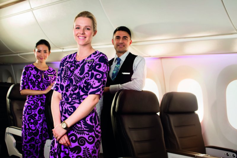 Форма бортпроводников Air New Zealand