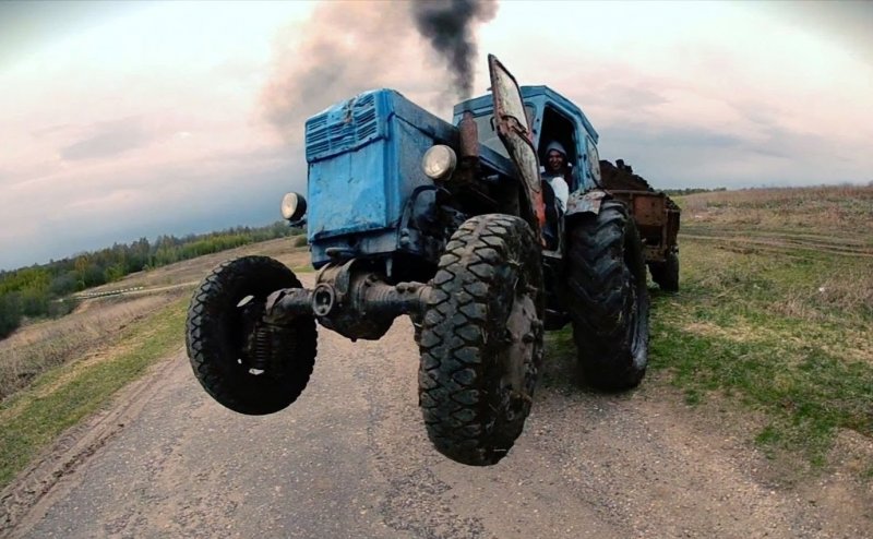 Бешеный трактор