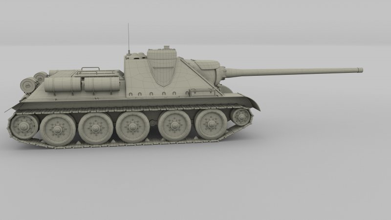 Су-122 самоходная