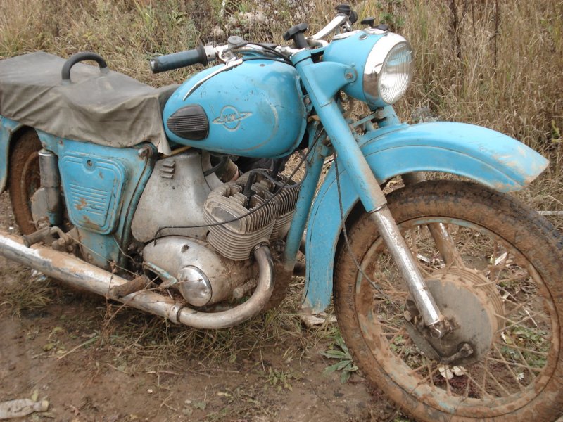 Ижак 5 с коляской в 1967 года