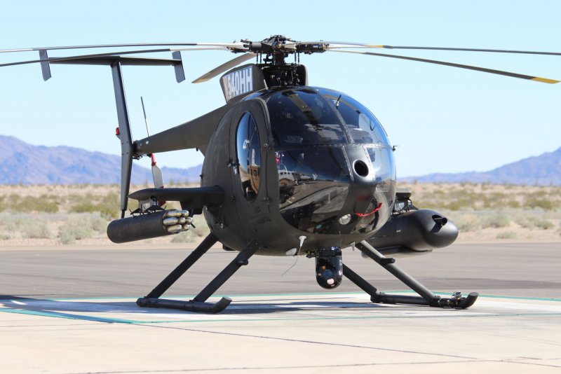 MD 530f вертолет боевой