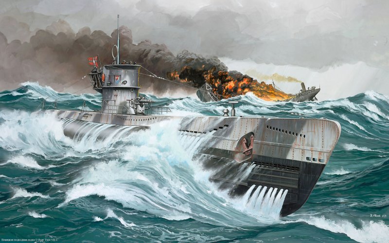 Немецкая подводная лодка u-995