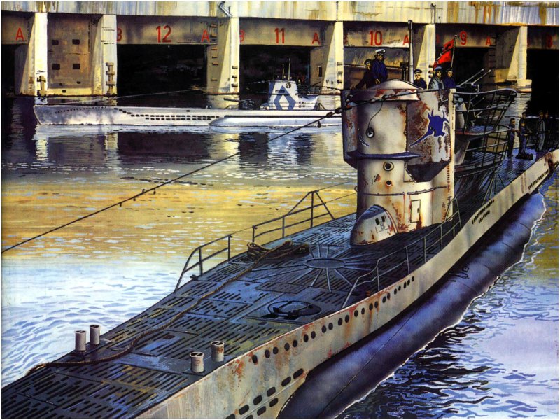Немецкая подводная лодка u-118