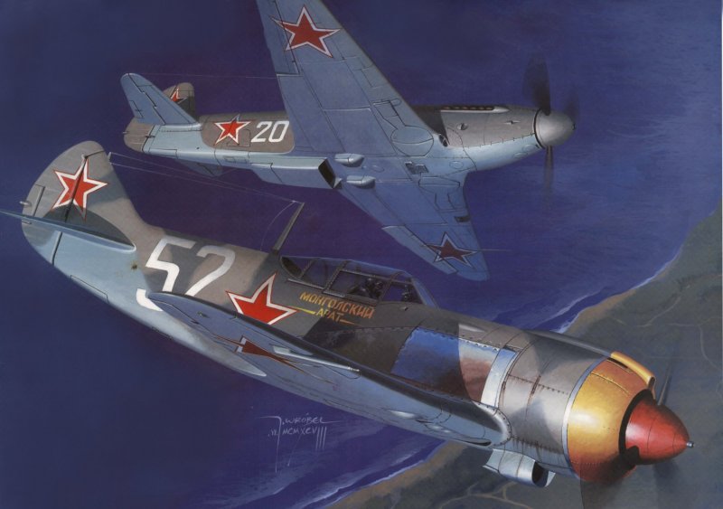 Самолеты второй мировой войны ла5